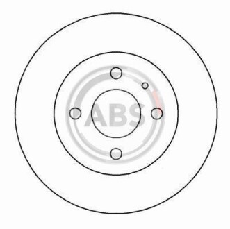 Гальмівний диск A.B.S. A.B.S. 15051