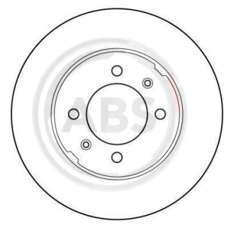 Тормозной диск A.B.S. 15605