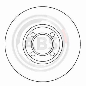Тормозной диск A.B.S. 15607