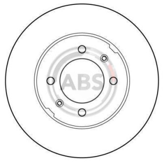 Гальмівний диск A.B.S. A.B.S. 15609