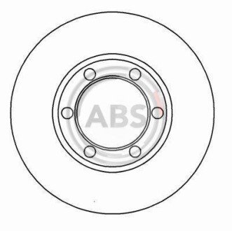 Тормозной диск A.B.S. 15651
