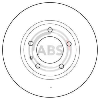 Гальмівний диск A.B.S. A.B.S. 15735