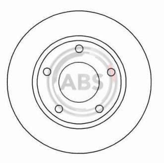 Гальмівний диск A.B.S. A.B.S. 15798