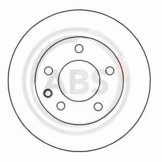 Тормозной диск A.B.S. 15817