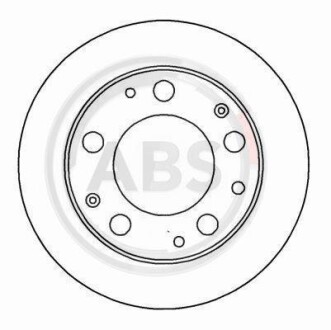 Тормозной диск A.B.S. 15828
