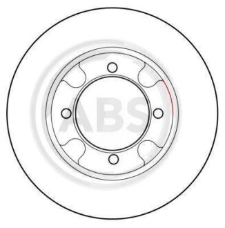 Тормозной диск A.B.S. 15876