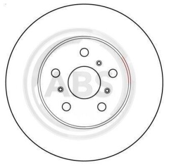 Тормозной диск A.B.S. 15897