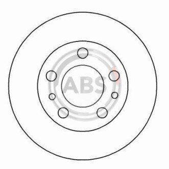 Гальмівний диск A.B.S. A.B.S. 15923