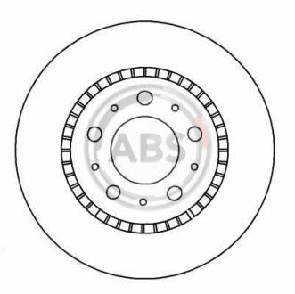 Гальмівний диск A.B.S. A.B.S. 15932