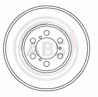Тормозной диск A.B.S. 15957