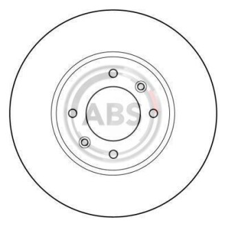 Гальмівний диск A.B.S. A.B.S. 15959