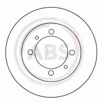 Тормозной диск A.B.S. 15987