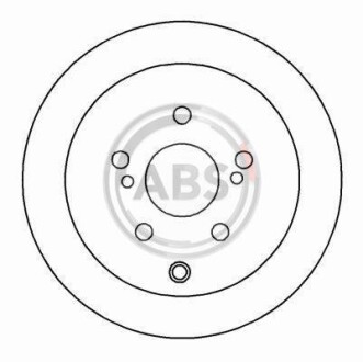 Гальмівний диск A.B.S. A.B.S. 16033