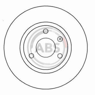 Тормозной диск A.B.S. 16035