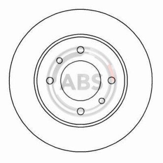 Гальмівний диск A.B.S. A.B.S. 16062