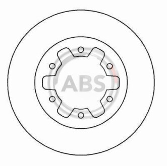 Гальмівний диск A.B.S. A.B.S. 16078