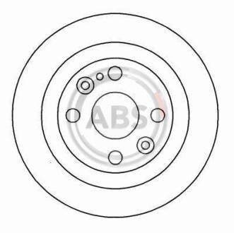 Гальмівний диск A.B.S. A.B.S. 16088