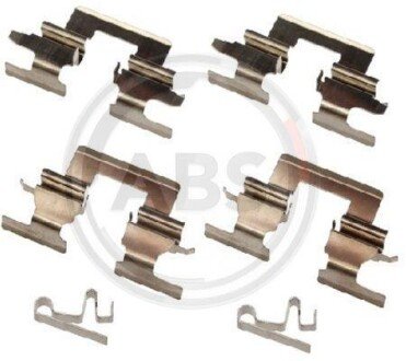 Комплектующие, колодки дискового тормоза A.B.S. 1608Q