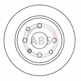 Гальмівний диск A.B.S. A.B.S. 16092