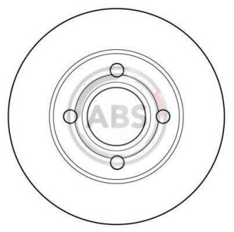 Гальмівний диск A.B.S. A.B.S. 16096