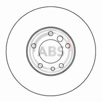 Гальмівний диск A.B.S. A.B.S. 16102