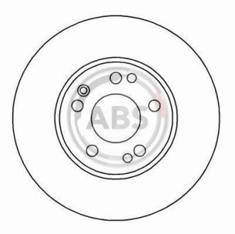 Тормозной диск A.B.S. 16107