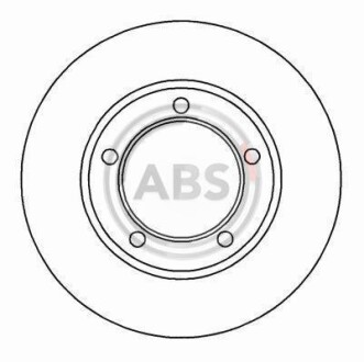 Гальмівний диск A.B.S. A.B.S. 16135