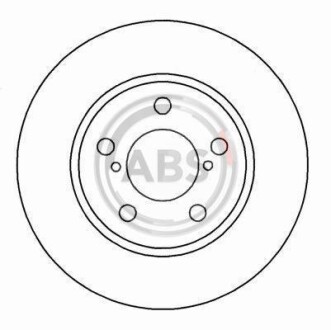 Гальмівний диск A.B.S. A.B.S. 16138