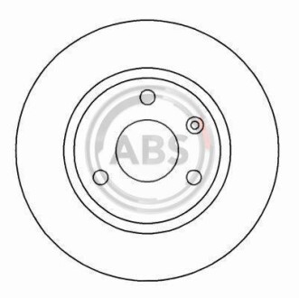 Гальмівний диск A.B.S. A.B.S. 16145