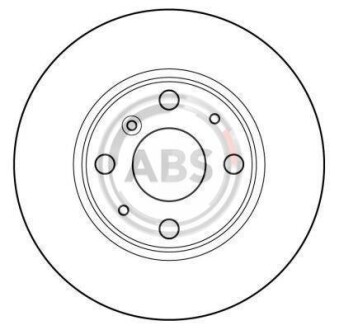 Гальмівний диск A.B.S. A.B.S. 16169