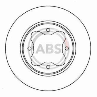 Гальмівний диск A.B.S. A.B.S. 16183