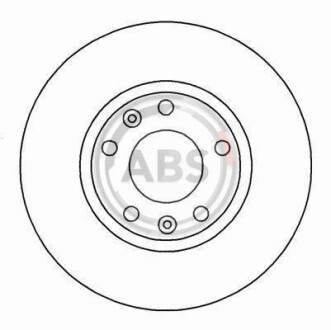 Гальмівний диск A.B.S. A.B.S. 16185