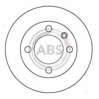 Гальмівний диск A.B.S. A.B.S. 16187