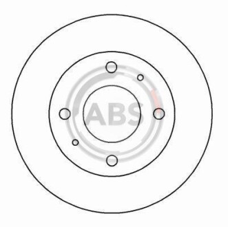 Гальмівний диск A.B.S. A.B.S. 16194