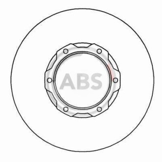Гальмівний диск A.B.S. A.B.S. 16198