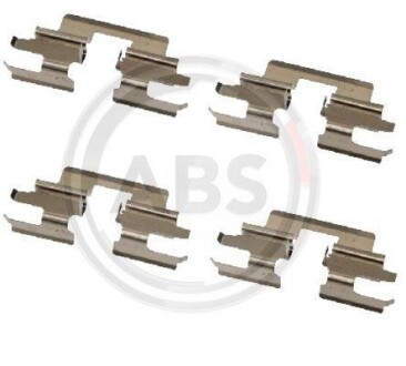 Комплектующие, колодки дискового тормоза A.B.S. 1619Q