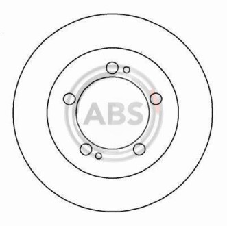 Гальмівний диск A.B.S. A.B.S. 16207