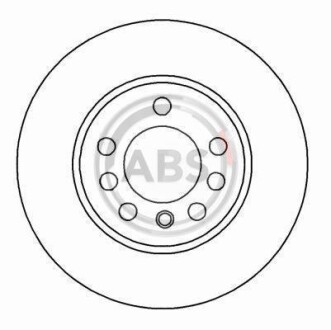 Гальмівний диск A.B.S. A.B.S. 16213