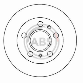 Гальмівний диск A.B.S. A.B.S. 16215