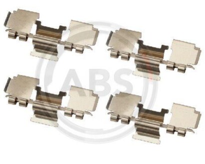 Комплектующие, колодки дискового тормоза A.B.S. 1621Q