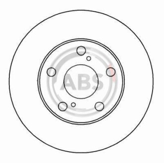 Гальмівний диск A.B.S. A.B.S. 16220