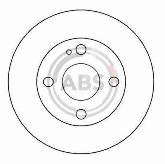 Гальмівний диск A.B.S. A.B.S. 16225