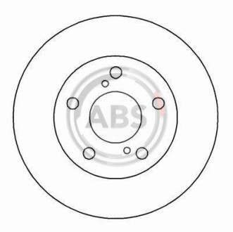 Гальмівний диск A.B.S. A.B.S. 16232