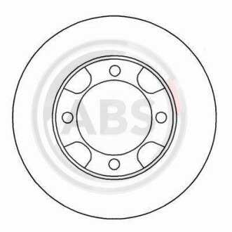 Гальмівний диск A.B.S. 16269