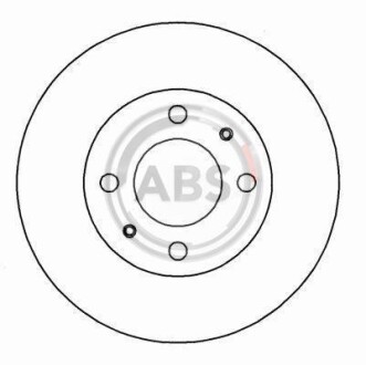 Гальмівний диск A.B.S. A.B.S. 16271