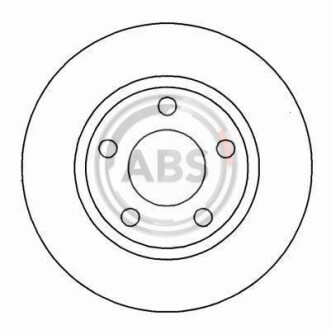 Гальмівний диск A.B.S. A.B.S. 16293