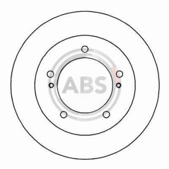 Гальмівний диск A.B.S. A.B.S. 16294