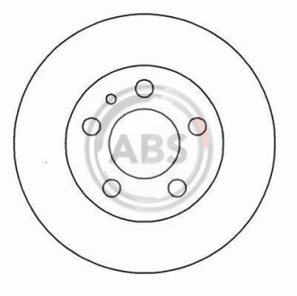 Гальмівний диск A.B.S. A.B.S. 16313