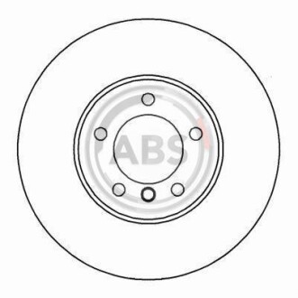 Гальмівний диск A.B.S. A.B.S. 16332