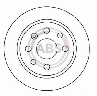 Гальмівний диск A.B.S. A.B.S. 16488